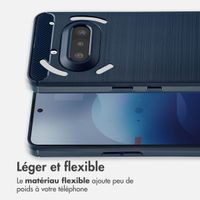 imoshion Coque Brushed Nothing Phone (3a) - Bleu foncé