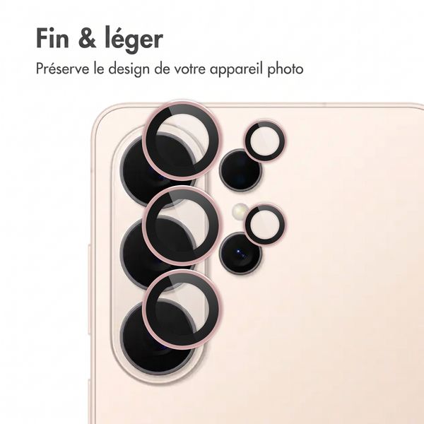 imoshion Lot de 2 protections d'objectif de caméra Samsung Galaxy S26 Ultra - Pink Gold