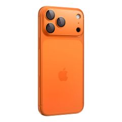 Spigen GLAStR EZ Fit Optik protection caméra pour Apple iPhone 17 Pro - Orange