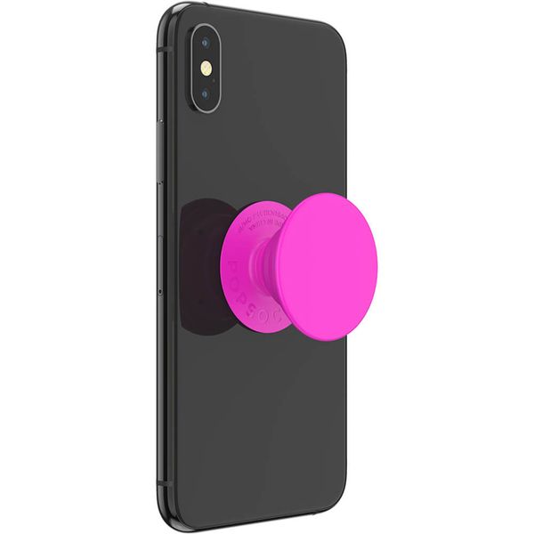 PopSockets PopGrip - Amovible - Neon Day Glo Pink