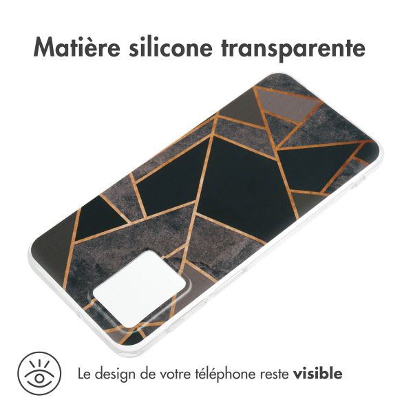 imoshion Coque Design Motorola Moto G54 - Black Graphic