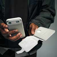 Decoded Portefeuille détachable 2 en 1 en cuir MagSafe Apple iPhone 17 Pro - Navy Shadow