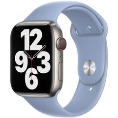 Apple Bracelet Sport Apple Watch Series 1 t/m 11 / SE / Ultra (44/45/46/49 mm) - Blue Fog