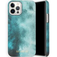 Selencia Coque Maya Fashion iPhone 12 (Pro) - Air Blue