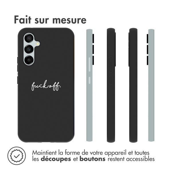 imoshion Coque Design Samsung Galaxy A54 (5G) - Fuck Off - Noir