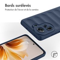 imoshion Coque arrière EasyGrip Oppo Reno 11 - Bleu foncé