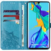 Etui de téléphone portefeuille Huawei P30 Pro - Turquoise