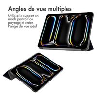 imoshion Coque tablette Design Trifold Apple iPad Pro 13 (2024) M4 - Green Plant