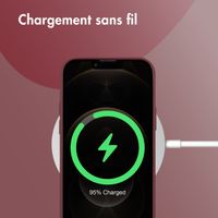 imoshion Coque Couleur Apple iPhone 12 (Pro) - Wine Red