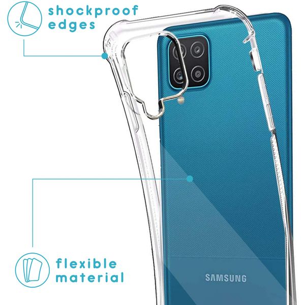 imoshion Coque avec cordon Samsung Galaxy A12 - Noir