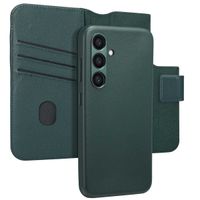 Accezz Étui de téléphone portefeuille en cuir 2-en-1 avec MagSafe Samsung Galaxy S24 - Cedar Green