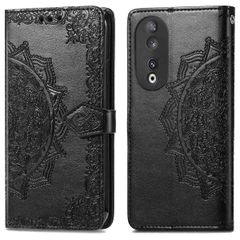 imoshion Etui de téléphone portefeuille Mandala Honor 90 - Noir