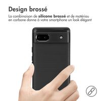 imoshion Coque Brushed Google Pixel 6a - Noir