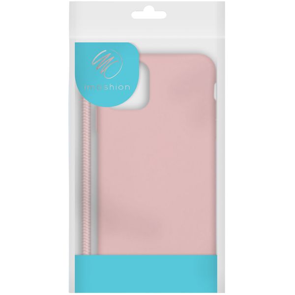 imoshion Coque de couleur avec cordon amovible iPhone Xs / X - Rose