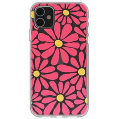 imoshion Coque design pour iPhone 11 - Dusty Rose Flowers Connect