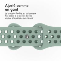 imoshion Bracelet sport⁺ Apple Watch Series 1 á 9 / SE (38/40/41 mm) | Series 10 / 11 (42 mm) - Taille S/M - Sage