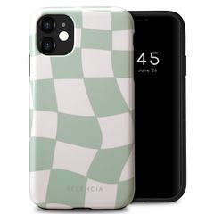 Selencia Coque arrière Vivid Apple iPhone 11 - Groovy Sage Green