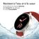 imoshion Bracelet QuickFit® en silicone - Connexion Garmin Watch 22 mm - Rouge