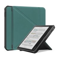 imoshion Étui de liseuse portefeuille Pliable Kobo Libra Colour - Vert foncé