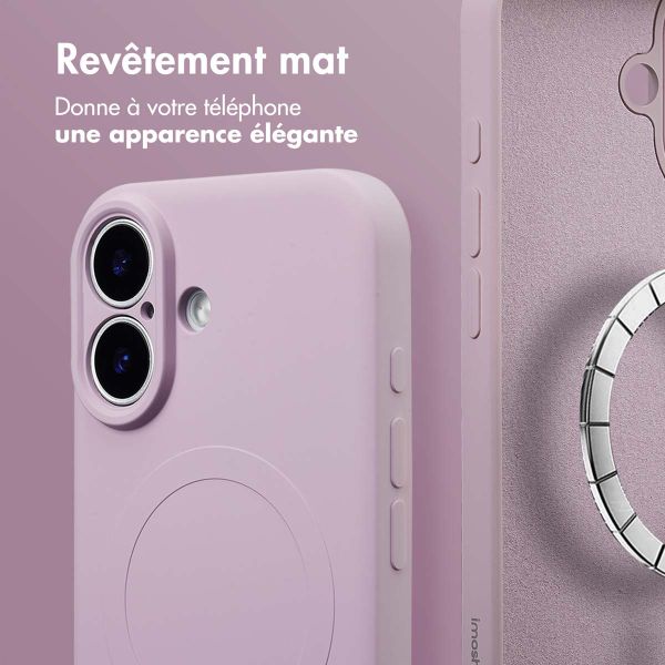 imoshion Coque Couleur avec MagSafe Apple iPhone 17 - Violet
