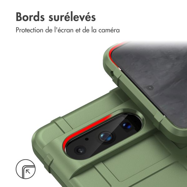 imoshion Coque Rugged Shield Google Pixel 8 Pro - Vert foncé