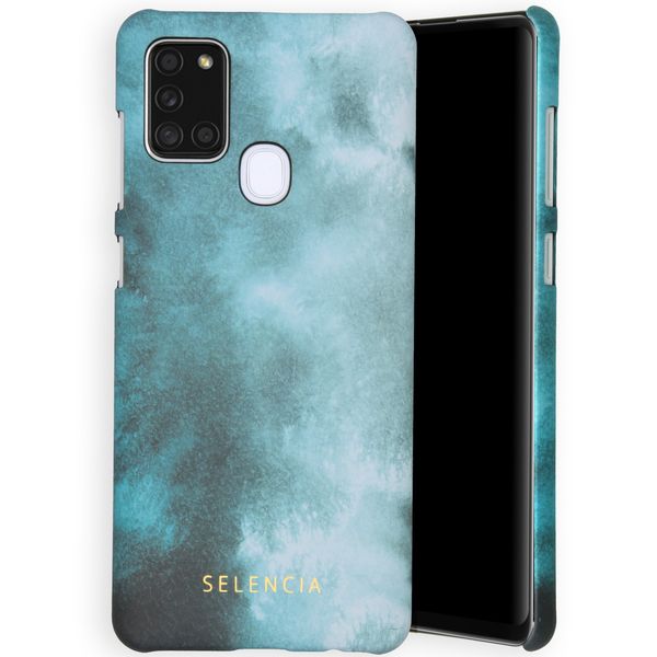 Selencia Coque Maya Fashion Samsung Galaxy A21s - Air Blue