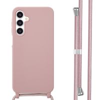 imoshion Coque en silicone avec cordon Samsung Galaxy A16 5G - Sand Pink