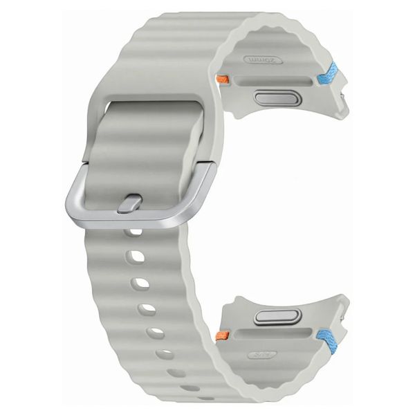 Samsung Bracelet Original Sport Watch7 Samsung Galaxy Watch 4 / 5 / 6 / 7 (20 mm) - M/L - Argent