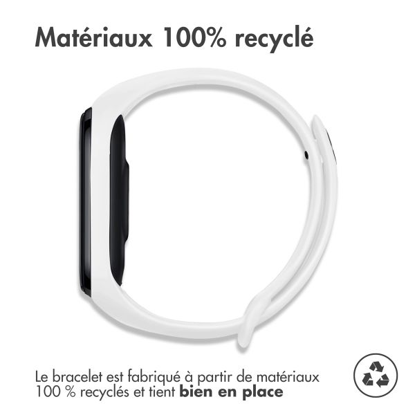 imoshion Bracelet en silicone Xiaomi Mi Band 3 / 4 - Blanc