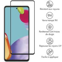 Selencia Protection d'écran premium en verre trempé durci Samsung Galaxy A52(s) (5G/4G) / A53 - Noir