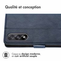 imoshion Étui de télephone portefeuille OnePlus Nord 5 - Bleu foncé