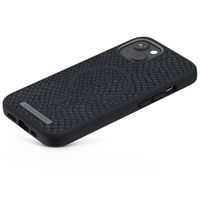 Njorð Collections Coque Salmon Leather MagSafe iPhone 13 - Dark Grey