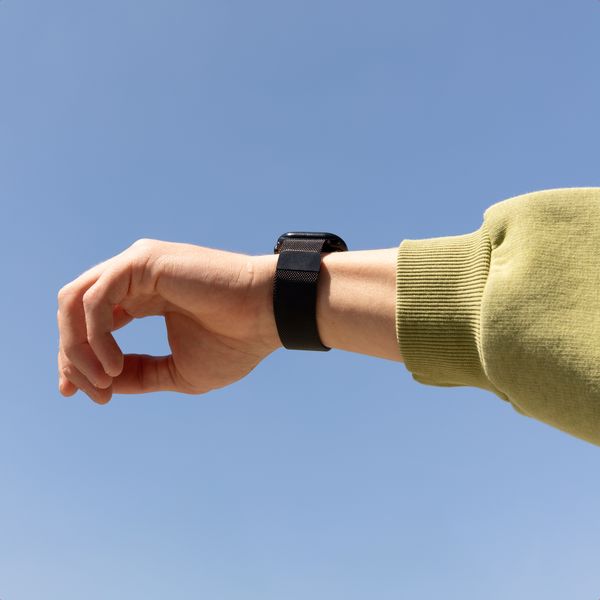 imoshion Bracelet magnétique milanais Apple Watch | 38/40/41/42 mm - Noir