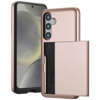imoshion Coque arrière avec porte-cartes Samsung Galaxy S25 - Rose Doré