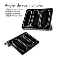 imoshion Coque tablette Design Trifold Apple iPad Pro 13 (2024) M4 - Leopard