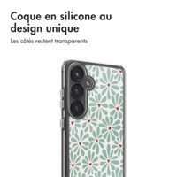 imoshion Coque Design Samsung Galaxy S24 FE - Bloom Love Sage Green
