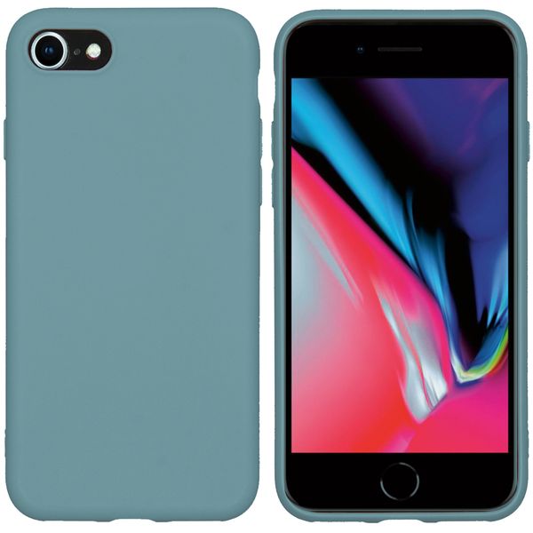 imoshion Coque Couleur iPhone SE (2022 / 2020) / 8 / 7 - Vert foncé