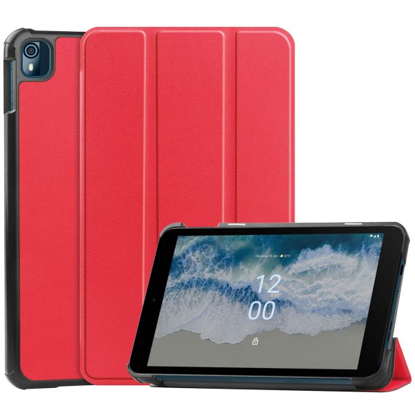 imoshion Coque tablette Trifold Nokia T10 - Rouge