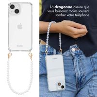 imoshion Coque avec cordons de téléphone Apple iPhone 14 - Perles