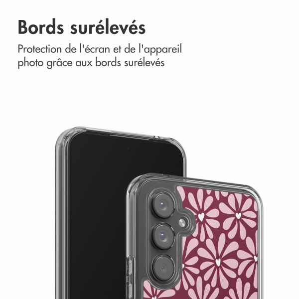 imoshion Coque Design Samsung Galaxy A54 (5G) - Bloom Love Blush