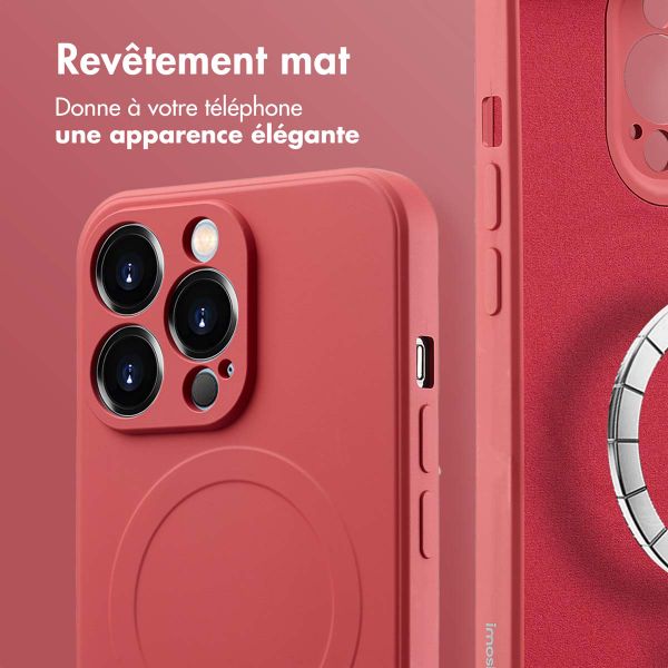 imoshion Coque Couleur avec MagSafe iPhone 13 Pro Max - Dusty Rose