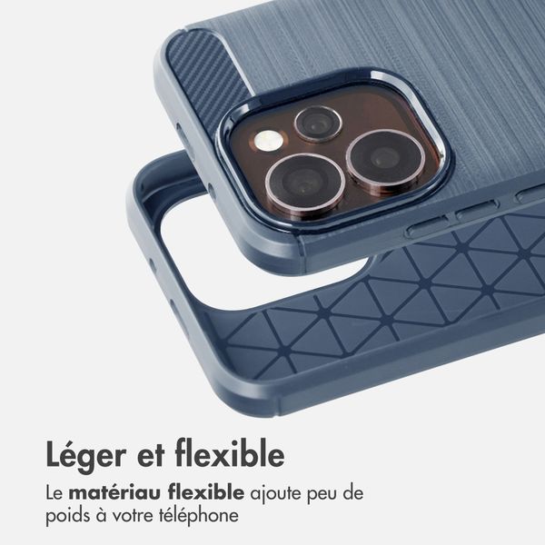 imoshion Coque Brushed Oppo Reno15 Pro (5G) - Bleu foncé