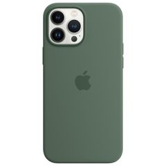 Apple Coque en silicone MagSafe Apple iPhone 13 Pro Max - Eucalyptus