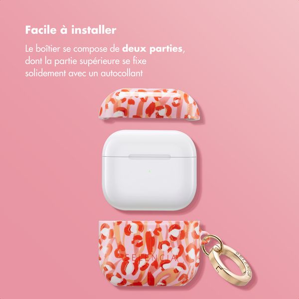 Selencia Coque Vivid Apple AirPods 4 - Wild Spots Lipstick