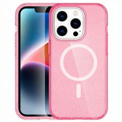 imoshion Coque Pailletée avec MagSafe Apple iPhone 13 Pro - Paillettes Rose