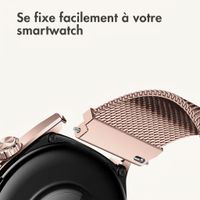 imoshion Bracelet magnétique milanais  - Connexion universelle 20 mm - Rose Gold