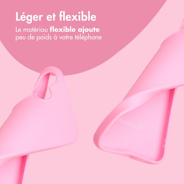 imoshion Coque Couleur Samsung Galaxy S24 - Bubblegum Pink
