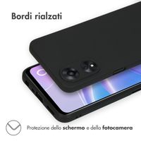 imoshion Coque Couleur Oppo A78 (4G) - Noir