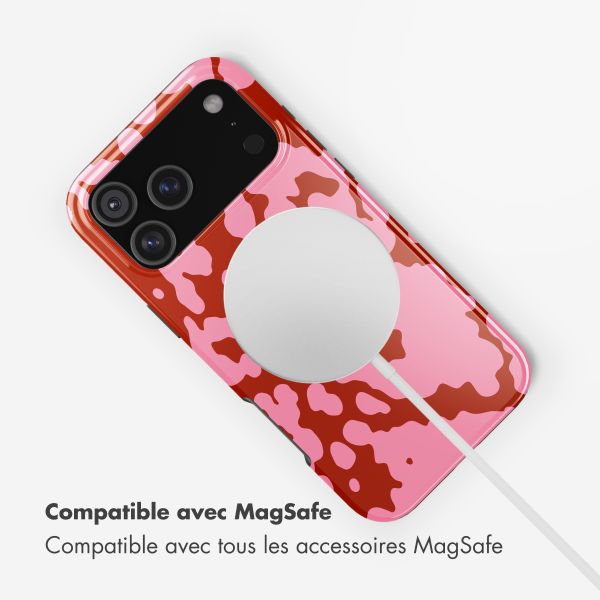 Selencia Coque arrière Vivid avec MagSafe Apple iPhone 17 Pro Max - Moo’d Blush Pink