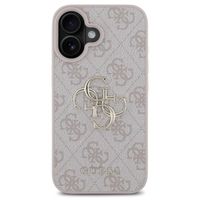 Guess Coque 4G Metal Logo iPhone 16 - Rose